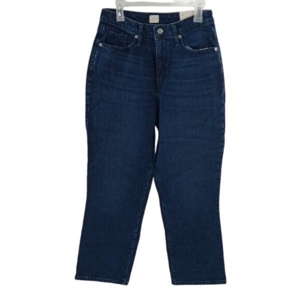 A New Day Jeans Blue Denim Bootcut High Rise Womens Size 8 Wider Leg